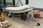 Honda Marine MX-400 Rubberboot 6pk bb pega kanteltrailer, Watersport en Boten, Rubberboten, Aluminium, Zo goed als nieuw, Benzine