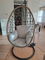 Hangstoel Egg, Huis en Inrichting, Bruin, Ophalen of Verzenden, Zo goed als nieuw, Riet of Rotan