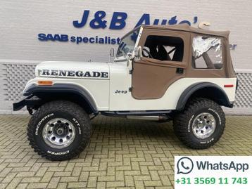 Jeep 4x4 CJ 3.8 CJ-5 Renegade UNIEK! (bj 1974) beschikbaar voor biedingen