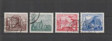 DDR 1953, Michel 358 t/m 361, Gestempeld. beschikbaar voor biedingen