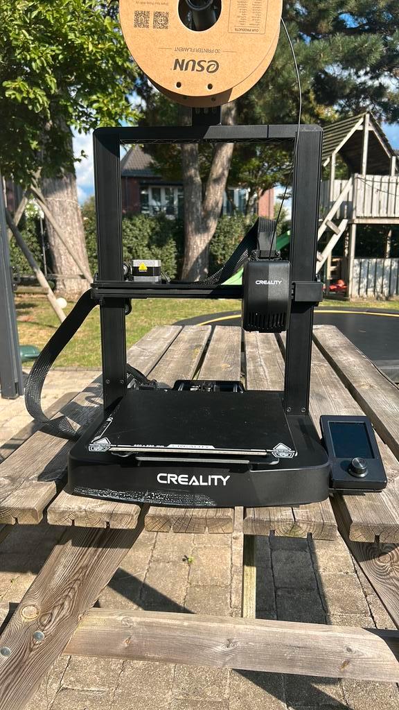 Ender 3v3 se met oranje petg filament, Computers en Software, 3D Printers, Zo goed als nieuw, Ophalen