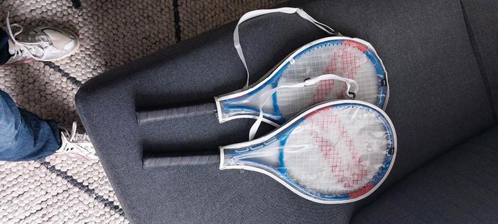 Slazenger Ace 27 Tennis Rackets - Set van 2, Sport en Fitness, Tennis, Gebruikt, Racket, Overige merken, L3, Ophalen