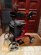 Rollator Travixx Deluxe by Medipoint - rood (M), Travixx by Medipoint, Info@medipoint.nl, Ophalen of Verzenden, Zo goed als nieuw