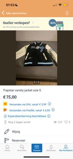 Trapstar varsity jacket size S, Ophalen of Verzenden