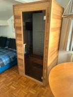 Sauna Nobel 90 red cedar infra rood, triple therapy heaters, Ophalen, Zo goed als nieuw, Lichaamsverzorging