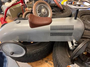 Vintage Loopauto - Grijs beschikbaar voor biedingen