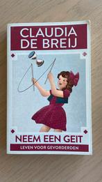 Claudia de Breij - Neem een geit, Ophalen of Verzenden, Gelezen, Claudia de Breij