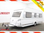 Tabbert Puccini 495HE Rondzit Single Beds (bj 2017), Caravans en Kamperen, Caravans, Rondzit, Tabbert, Bedrijf, Hordeur