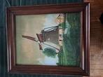 molen schaapswei schilderij, Antiek en Kunst, Kunst | Schilderijen | Klassiek, Ophalen of Verzenden