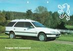 Folder Peugeot 405 Commercial (1994), Verzenden, Gelezen, Peugeot