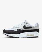 Nike Air Max 1 ‘white black neutral grey’, Zwart, Nike, Nieuw, Ophalen of Verzenden