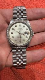 Rolex Datejust 36mm Diamant, Ophalen, Gebruikt, Polshorloge, Rolex