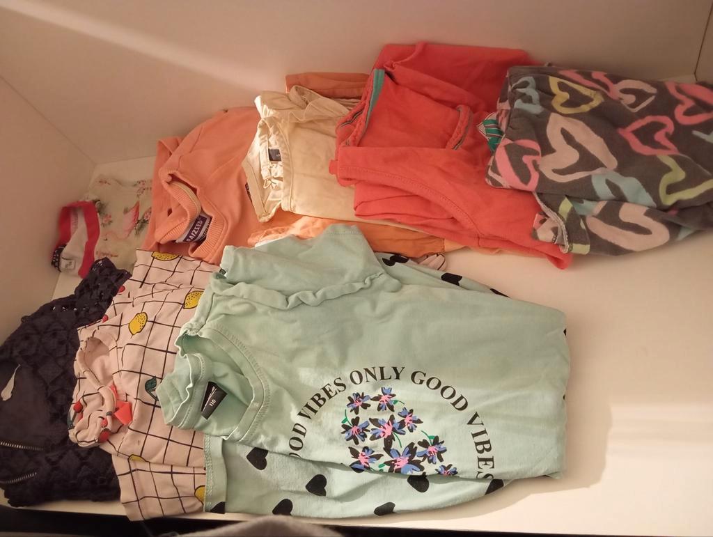 ≥ 110/116 Meisjes kleding pakket — Kinderkleding Kinder