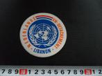 sticker leger nederlands VN detachement libanon, Verzamelen, Ophalen, Zo goed als nieuw, Bedrijf of Vereniging