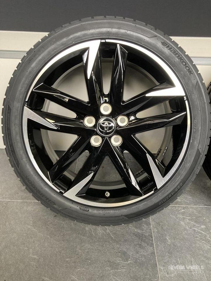 19” originele Toyota C-HR velgen + banden NIEUW 5x114.3 TPMS, Auto-onderdelen, Banden en Velgen, Banden en Velgen, Zomerbanden