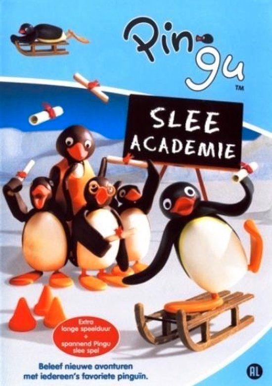 DVD Pingu - Slee Academie, Cd's en Dvd's, Dvd's | Kinderen en Jeugd, Zo goed als nieuw, Tv fictie, Avontuur, Alle leeftijden, Ophalen of Verzenden