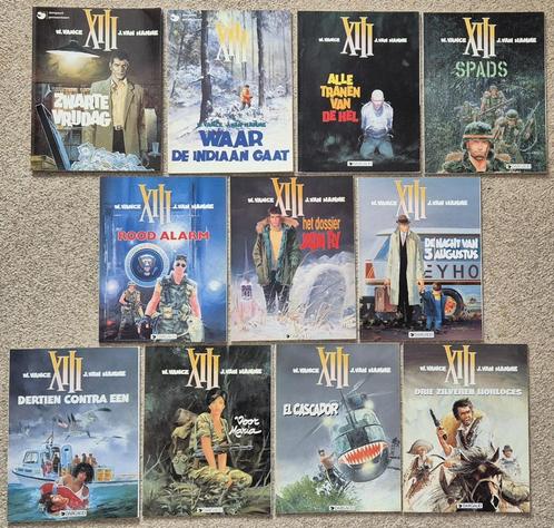 XIII | nr.1 t/m 11 | softcover 8x 1e druk | Vance &Van Hamme, Boeken, Stripboeken, Zo goed als nieuw, Meerdere stripboeken, Ophalen of Verzenden