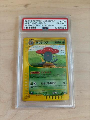 Pokemon Vileplume Holo Expedition 1st edition - PSA 10 beschikbaar voor biedingen