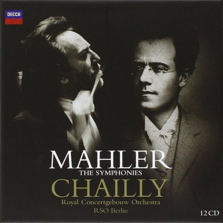 MAHLER Symphonies 12 - CD BOX DECCA TOP CONDITIE COMPLETE, Cd's en Dvd's, Cd's | Klassiek, Zo goed als nieuw, Orkest of Ballet