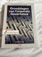 Grondslagen Corporate Governance - Nieuw!, Ophalen of Verzenden, Gamma, Nieuw, HBO
