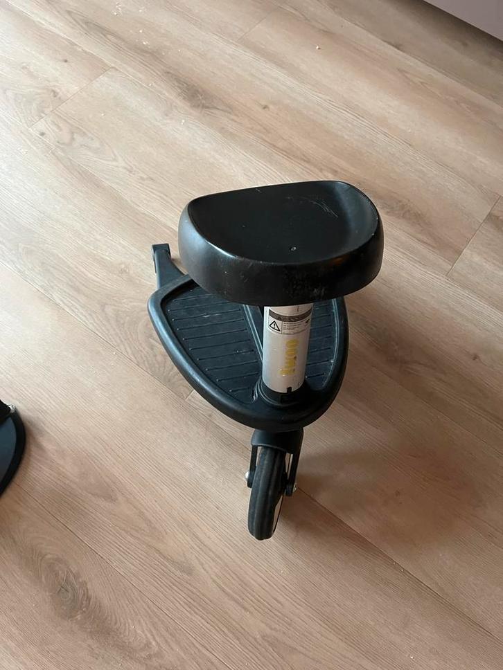 Meerijdplankje met zitje, Kinderen en Baby's, Kinderwagens en Combinaties, Gebruikt, Kinderwagen, Overige merken, Ophalen of Verzenden