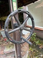 Gietijzeren draaiwiel waterput - jaren '30, Antiek en Kunst, Curiosa en Brocante, Ophalen