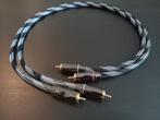 AUDIOFIELE INTERLINK-CABLE OFC-COPPER / VERGULDE PLUGGEN, Ophalen of Verzenden, Zo goed als nieuw, Minder dan 2 meter, Interlink-kabel