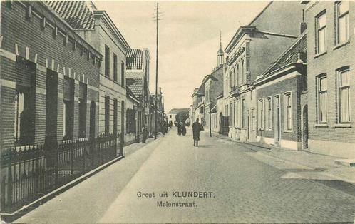 (381-363-019) Klundert Groet uit, Verzamelen, Ansichtkaarten | Nederland, Noord-Brabant, Voor 1920, Verzenden