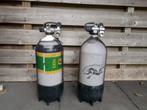 2 x 12 liter bommetje duikflessen 230 bar, Watersport en Boten, Duiken, Ophalen, Gebruikt, Duikfles