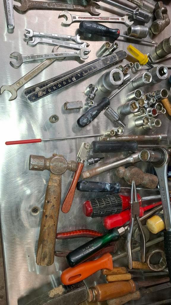 Gereedschap vanalles, Doe-het-zelf en Verbouw, Gereedschap | Handgereedschap, Gebruikt, Ophalen of Verzenden