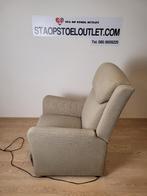 Sta op Stoel Stof Beige met 3 Motoren, Minder dan 75 cm, Ophalen of Verzenden, Zo goed als nieuw, Stof