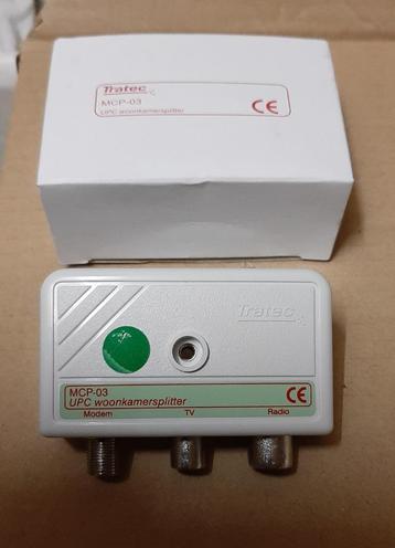 Woonkamer Splitter Tratec MCP-03 Modem - TV - Radio beschikbaar voor biedingen