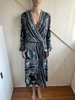 Hale Bob lange overslag jurk maat M wikkeljurk blauw grijs, Kleding | Dames, Maat 38/40 (M), Blauw, Ophalen of Verzenden, Zo goed als nieuw