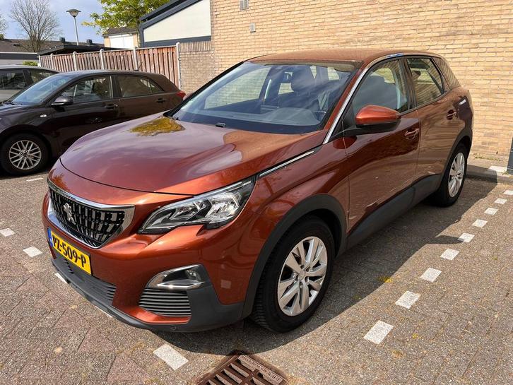 Peugeot 3008 1.2 Puretech 130pk S&S 2017 Bruin, Auto's, Peugeot, Particulier, ABS, Achteruitrijcamera, Adaptieve lichten, Adaptive Cruise Control