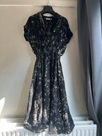 Sommer jurkje Sweet dress jurk zwart printed dress, Zwart, Weekday, Ophalen of Verzenden, Zo goed als nieuw