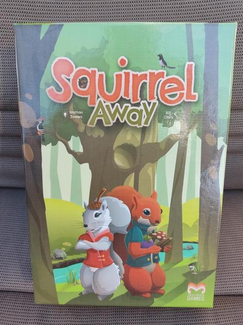 Squirrel Away - Leuk familiespel!, Hobby en Vrije tijd, Gezelschapsspellen | Bordspellen, Nieuw, Een of twee spelers, Ophalen of Verzenden