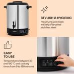 Klarstein Abbey 40 Weckautomaat - Inmaakpan 40 Liter, Ophalen of Verzenden, Timer, Nieuw