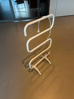 Herzberg Handdoekenrek met Verwarmer - Zo Goed Als Nieuw, Huis en Inrichting, Ophalen, Zo goed als nieuw, Wit, Handdoekenrek