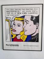 Roy Lichtenstein zeefdruk Masterpiece 1994, Antiek en Kunst, Ophalen of Verzenden