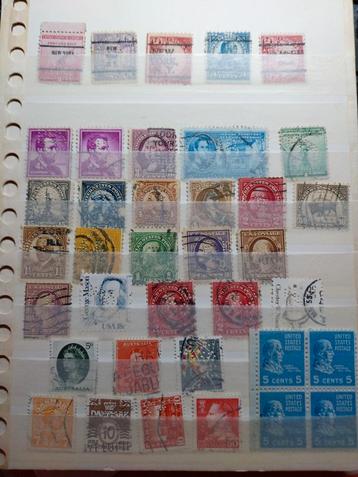 Postzegels met Perfins - Diverse Landen (6 Foto's) beschikbaar voor biedingen