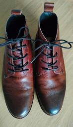 Leren schoenen Sacha, Kleding | Heren, Ophalen of Verzenden, Bruin, Zo goed als nieuw, Veterschoenen