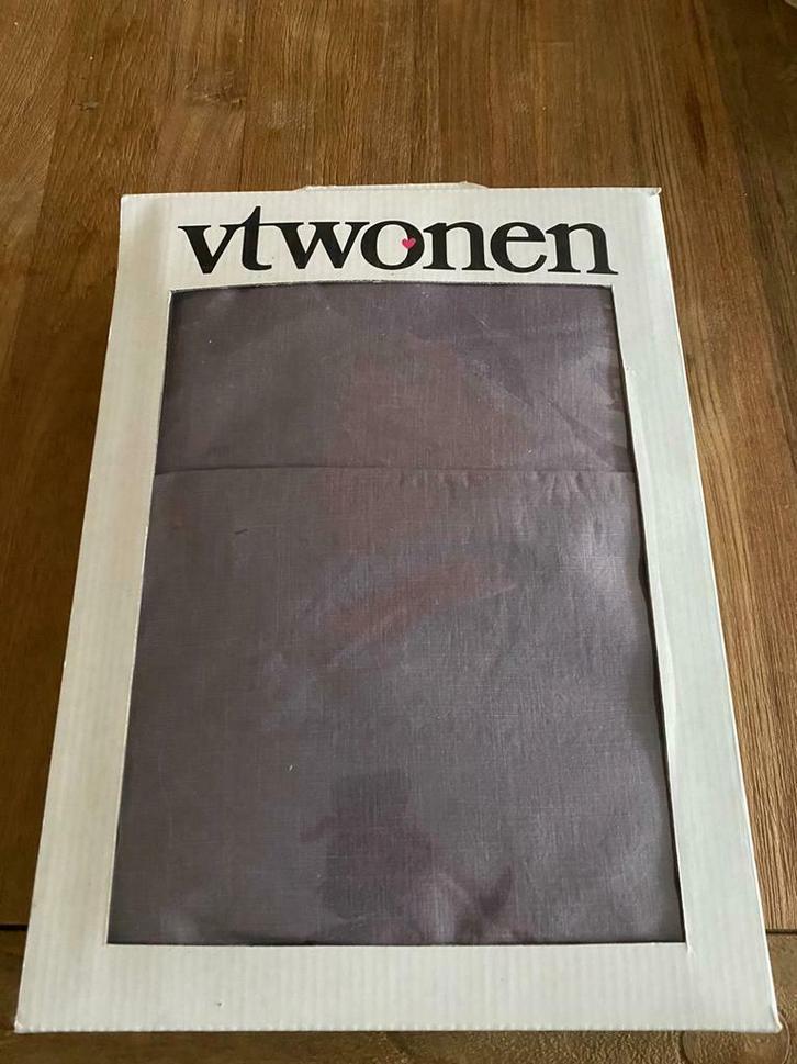 vtwonen Natural Stone Dekbedovertrek 140 x 220 lila nieuw, Huis en Inrichting, Slaapkamer | Beddengoed, Nieuw, Dekbedovertrek
