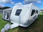 Hobby La Vita Bionda 460 UFE met voortent en luifels, Caravans en Kamperen, Schokbreker, Omvormbare zithoek, Hobby, Particulier