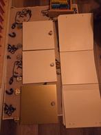 Kallax Inzet Deurtjes Goud/Wit Edelsteenknopjes, Gebruikt, Overige typen, Minder dan 35 cm, Minder dan 50 cm