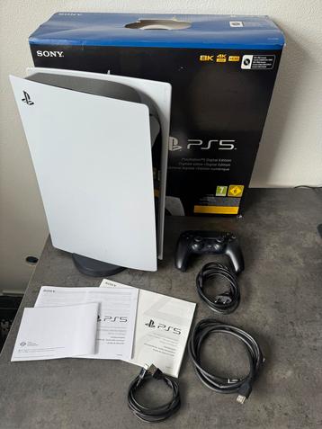 PS5 Digital Edition | 825GB beschikbaar voor biedingen