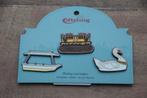efteling pin  voertuigen set 2, Verzamelen, Efteling, Ophalen of Verzenden, Nieuw, Button of Speldje