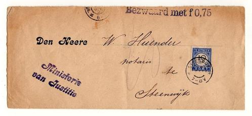 10 cent portzegel 1894 op brief, Postzegels en Munten, Brieven en Enveloppen | Nederland, Brief, Ophalen