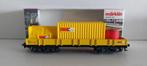 Strukton Lage Bakwagon met containers en een Haspel (06), Hobby en Vrije tijd, Modeltreinen | H0, Wisselstroom, Ophalen of Verzenden