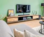 Industrieel mango houten tv meubel, Ophalen, Zo goed als nieuw, 200 cm of meer, Minder dan 100 cm