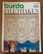 Burda filethaken tijdschrift zie foto's, Hobby en Vrije tijd, Ophalen, Zo goed als nieuw, Haken, Patroon of Boek